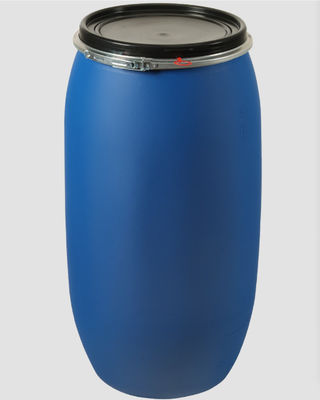 بشکه پلاستیکی گرد 200 لیتری سطل پلاستیکی HDPE صنعتی سفارشی