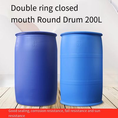 بشکه پلاستیکی 55 گالن آبی Hygienic با دوام HDPE 200 لیتری روغن