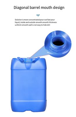 مخزن آب سبک وزن 5 گالن / سطل های پلاستیکی چند منظوره HDPE