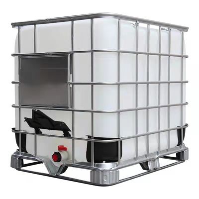ظروف شیمیایی روغن واتر IBC مخازن آب 1000 لیتری HDPE