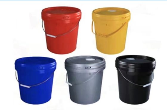 سطل رنگ پلاستیکی خالی 1.4 میلی متری ضخیم ضد زنگ چندرنگ 20 لیتری
