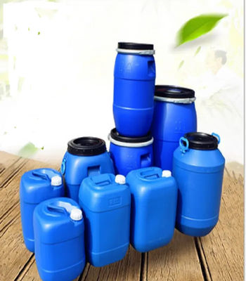 درام پلاستیکی روی باز HDPE 125L برای ذخیره سازی رنگ آبی بادوام