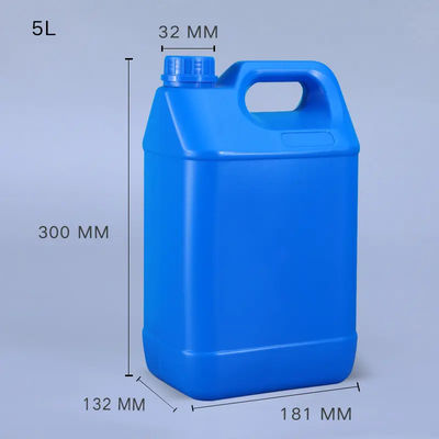 5 لیتری پلاستیکی جری قوطی 5 لیتری HDPE جری با دسته