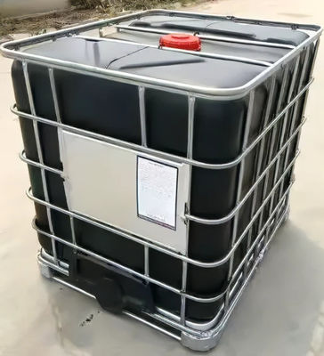 مخزن 1000 لیتری HDPE سفید IBC ذخیره سازی شیمیایی کاربردی L1150*W950*H1000