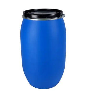 بشکه رکاب آهنی درام پلاستیکی 60 لیتری HDPE روباز