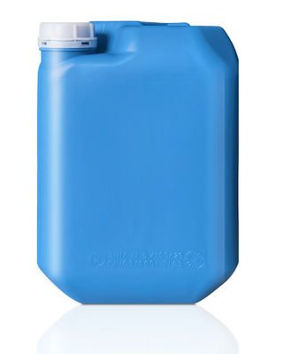 20 لیتر مربع بطری پلاستیکی بسته شده HDPE آبی بطری پلاستیکی شیمیایی