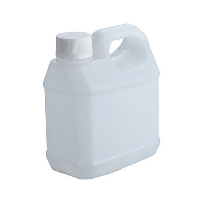 1L ظرفشویی مایع بطری پلاستیکی ضد عفونی کننده آب مربع می تواند مسطح HDPE روغن بادام زمینی مواد شیمیایی بشکه پلاستیکی