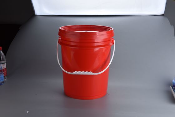 سطل رنگ پلاستیکی قابل تنظیم 18L برای بسته بندی شیمیایی با اندازه های مختلف در دسترس است