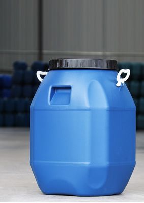 درام بشکه پلاستیکی ضد آب HDPE آبی شیمی بشکه مربع FDA