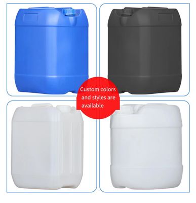 ظروف 30 لیتری مواد شیمیایی مایع محصور در ظرف پلاستیکی HDPE 5 گالن