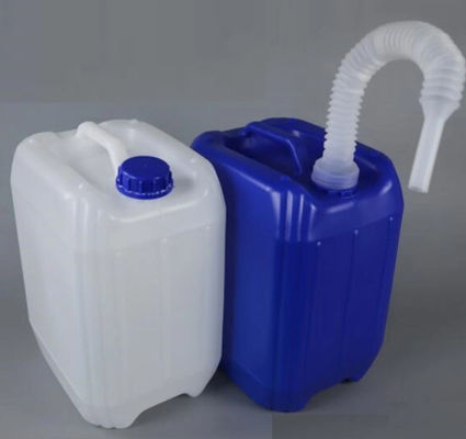 ظروف مواد شیمیایی 25 لیتری HDPE جری میکس مربعی با روغن کاری