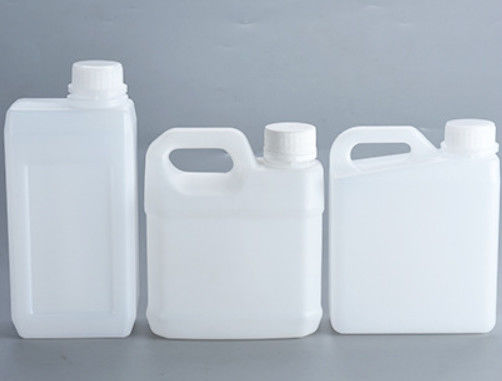1L ظرفشویی مایع بطری پلاستیکی ضد عفونی کننده آب مربع می تواند مسطح HDPE روغن بادام زمینی مواد شیمیایی بشکه پلاستیکی