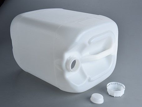 نقطه 30L بشکه پلاستیکی بشکه مربع سفید درجه غذایی بشکه شیمیایی بشکه بسته بندی خوب HDPE بشکه اسید و آلی خوردگی
