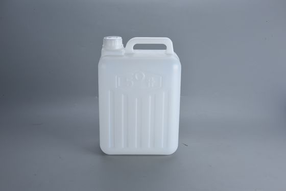 5L Extrusion Blow Molded پلاستیک جیری می تواند رنگ سفید و ضخامت دیوار 2 میلی متر برای دوام